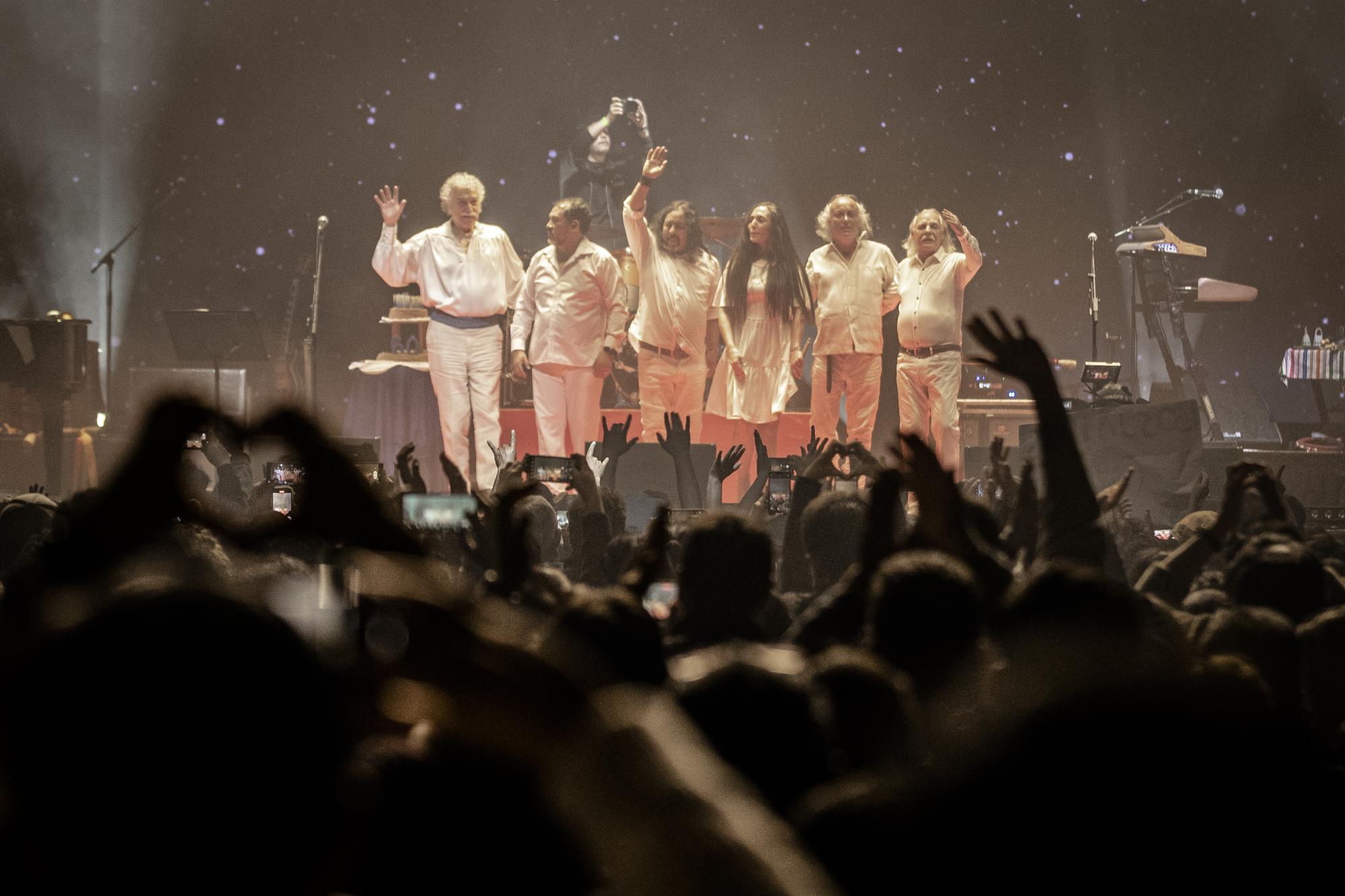 “Todos juntos”, Los Jaivas celebraron 60 años de vida con un emotivo concierto