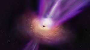 Imagen de referencia del agujero negro. Créditos: NASA