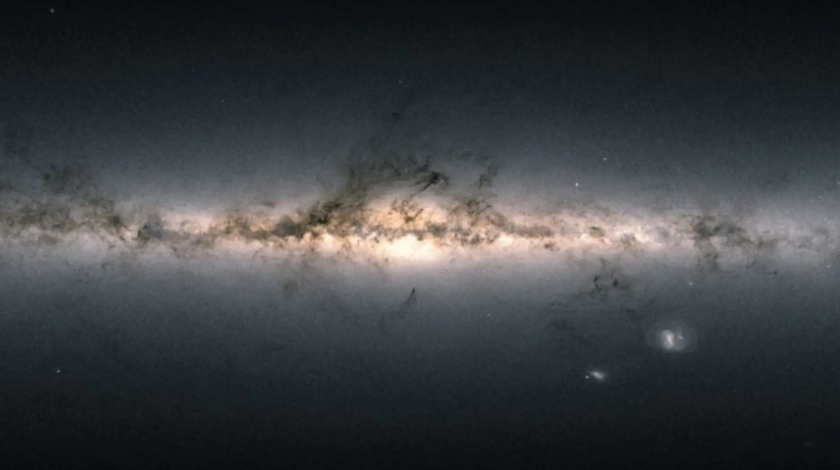 Núcleo gravitacional de la Vía Láctea. Créditos: ESA