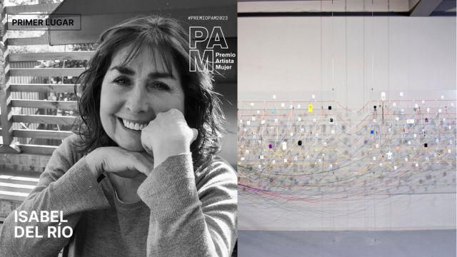 Isabel Del Río (66 años), la artista visual ganadora del Premio PAM 2023